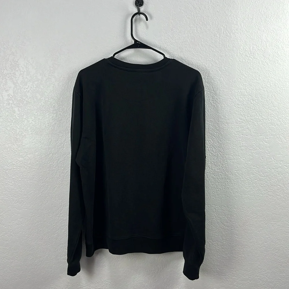 The Rolling Stones Mens M Black Long Sleeves Crew Neck Pullover Sweatshirt
